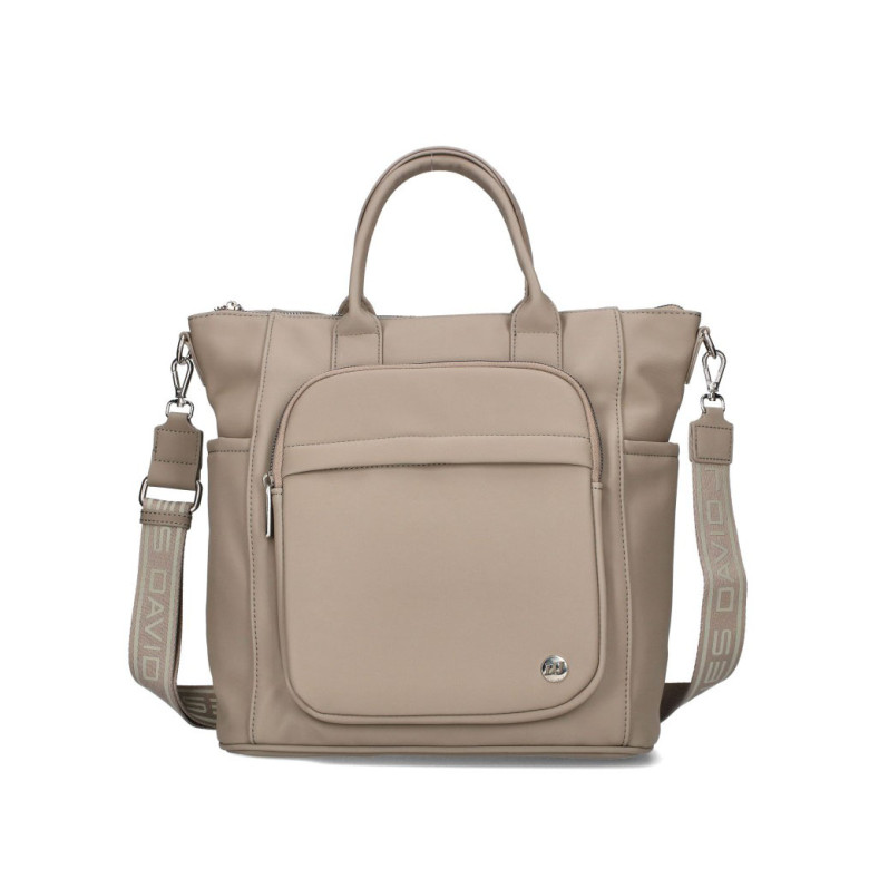 Сумка женская David Jones СМО 7261 taupe