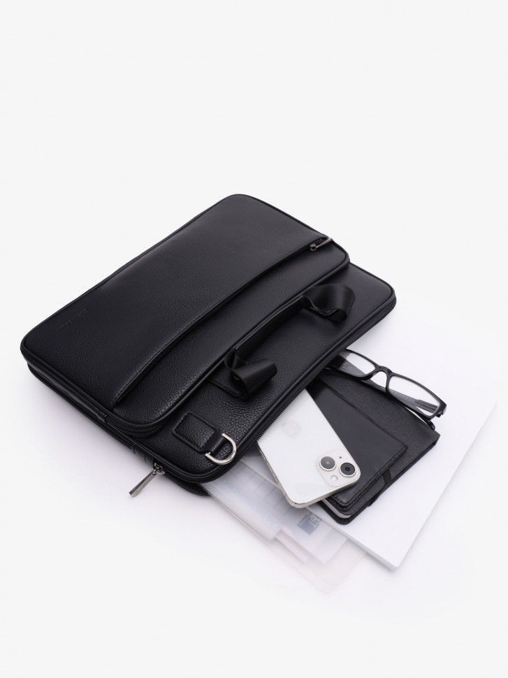 Сумка мужская Cantlor Ж03-705B-01 черная