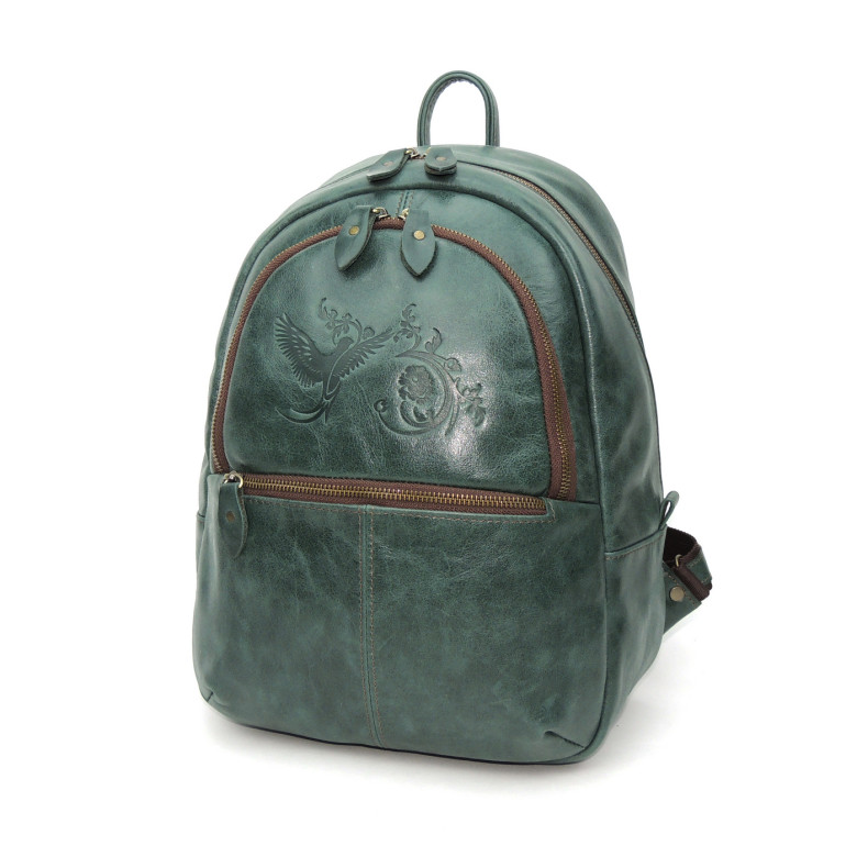 Рюкзак женский Natalia Kalinovskaya, Р43 «Малахит» зеленый