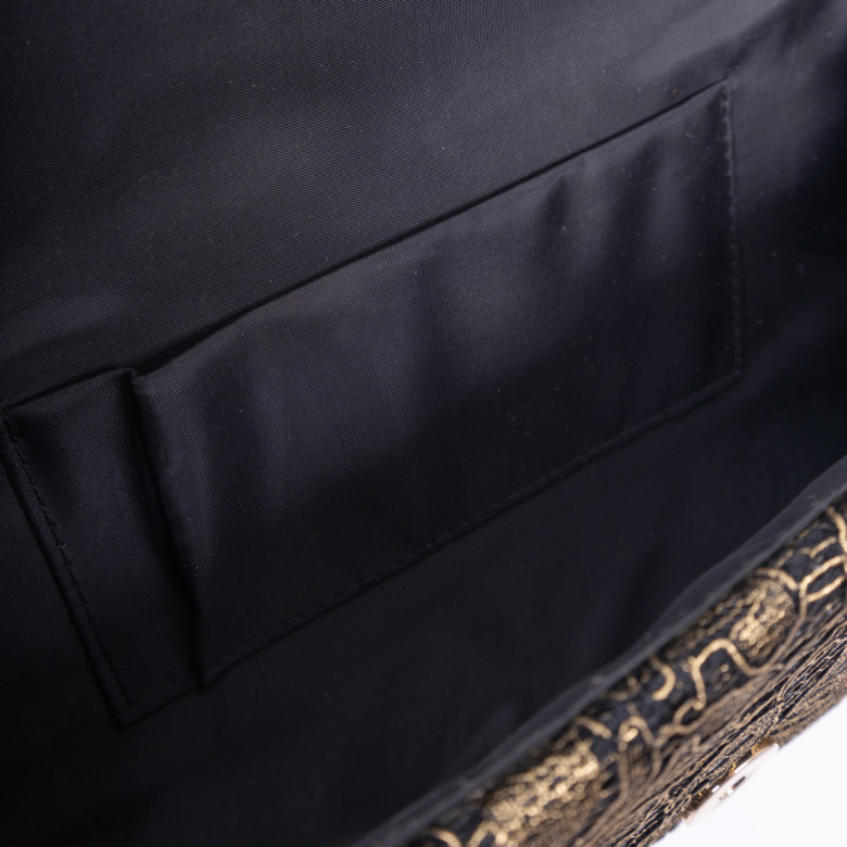Клатч женский Funxilan 1708-2 black/gold Клатч женский Funxilan 1708-2 black/gold