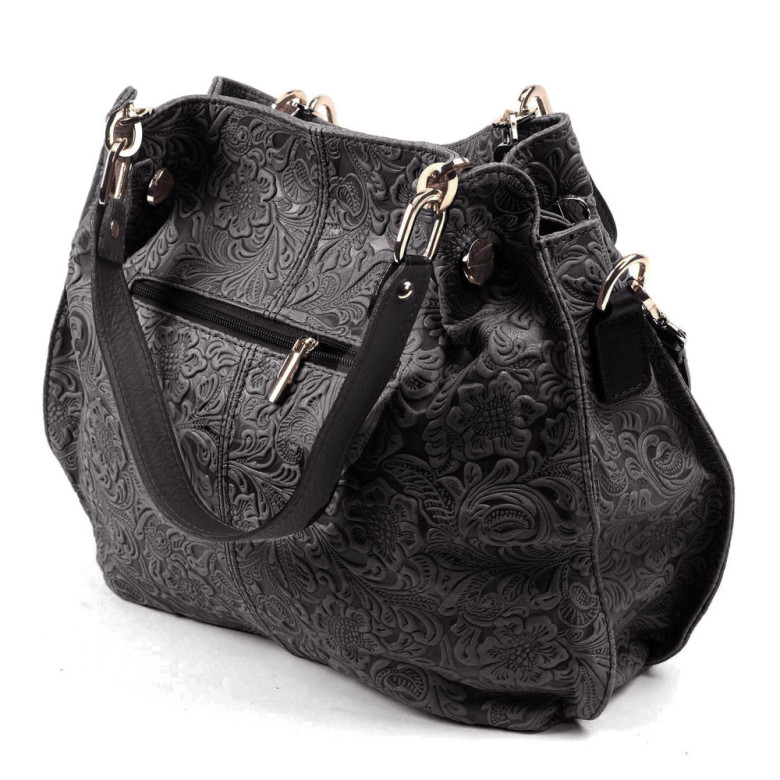 Сумка женская итальянская Roberta Firenze 245 sissi чёрная