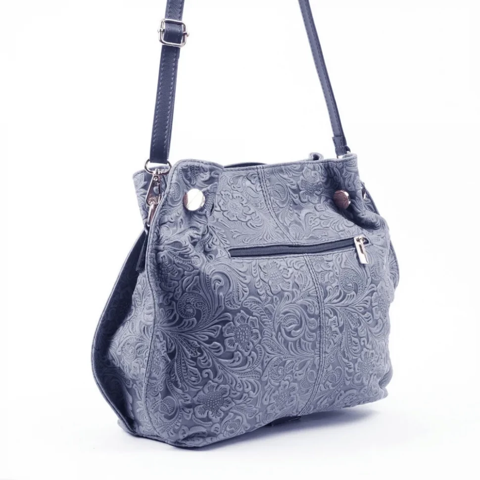 Сумка женская итальянская Roberta Firenze 245 sissi синяя