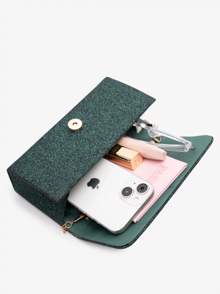 Клатч 1703-1 green