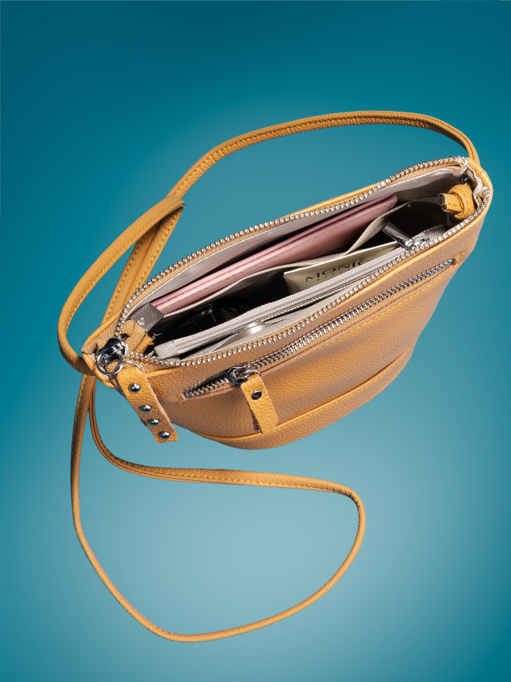 Сумка женская Baggins 5503 горчица