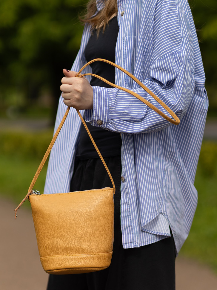 Сумка женская Baggins 5503 горчица