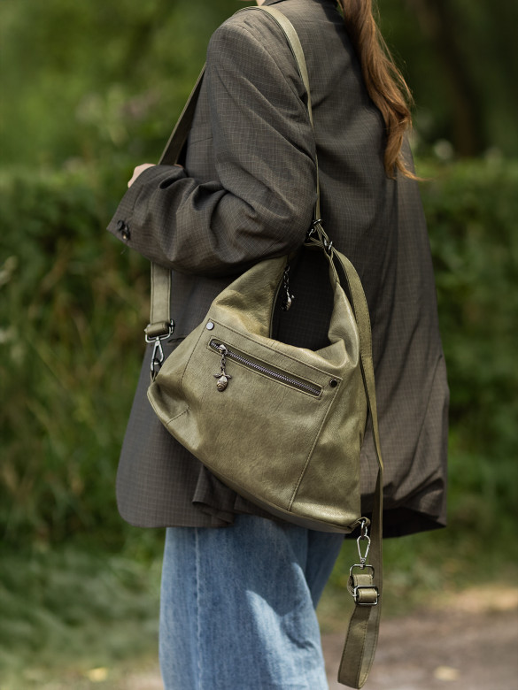 Сумка-рюкзак Roseshow 83130 хаки Сумка-рюкзак Roseshow 83130 хаки