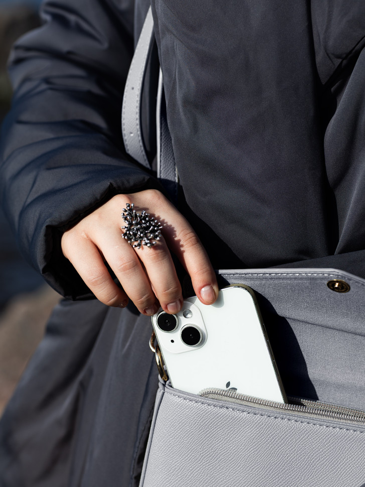 Сумка женская David Jones 6120-5 steel gray