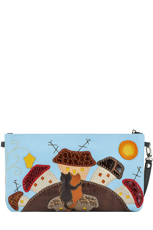 Сумка женская Protege, ДС-251-45, "Город №4день"чёрная