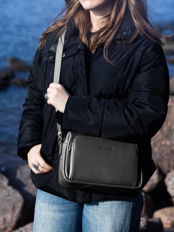 Сумка женская David Jones 7429-1 black