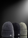 Шапка мужская 12828/2 MARHATTER тёмно-серый (57-59)