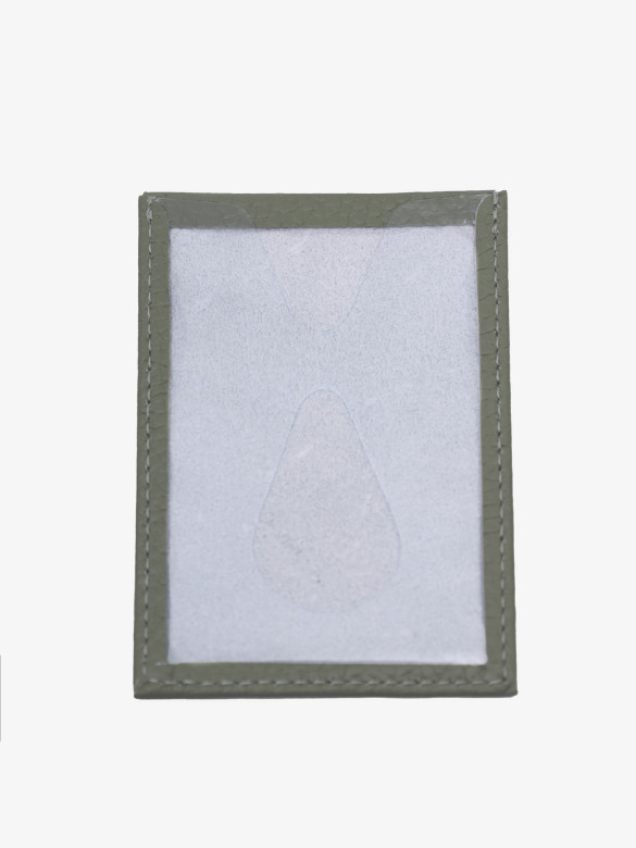 Футляр для транспортной карты КХ-315-1585 темно зеленый