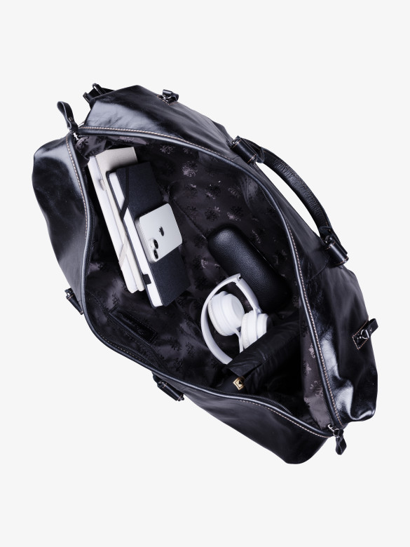 Сумка дорожная Baggins 1017 черная пулл-ап