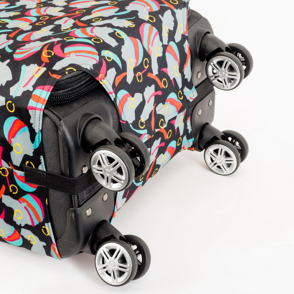 Чехол для чемодана космос размер S