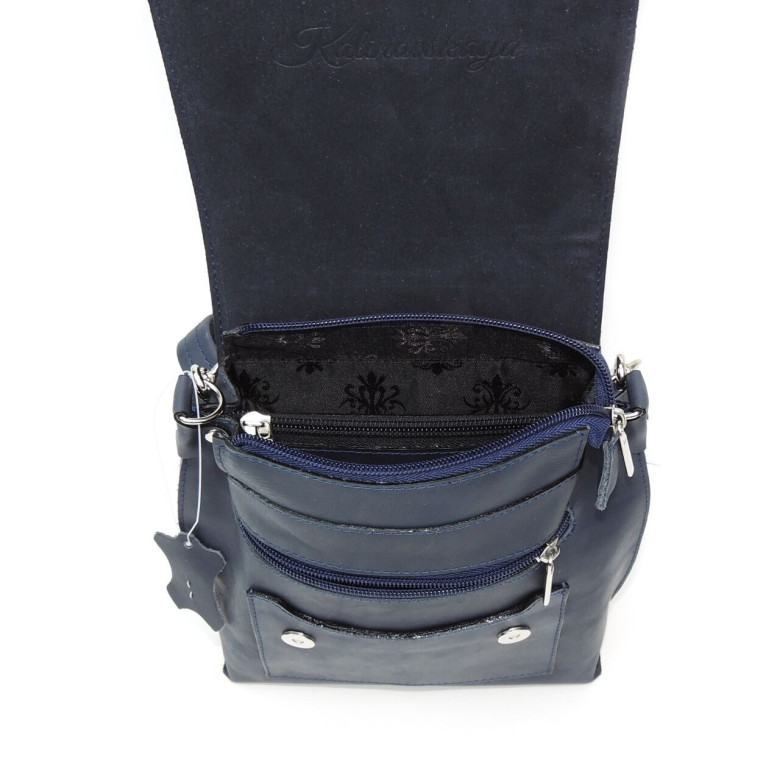 Женская кожаная сумка Natalia Kalinovskaya С86т-711 черная