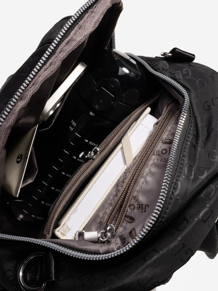 Сумка-рюкзак Jielshi 5228 чёрная