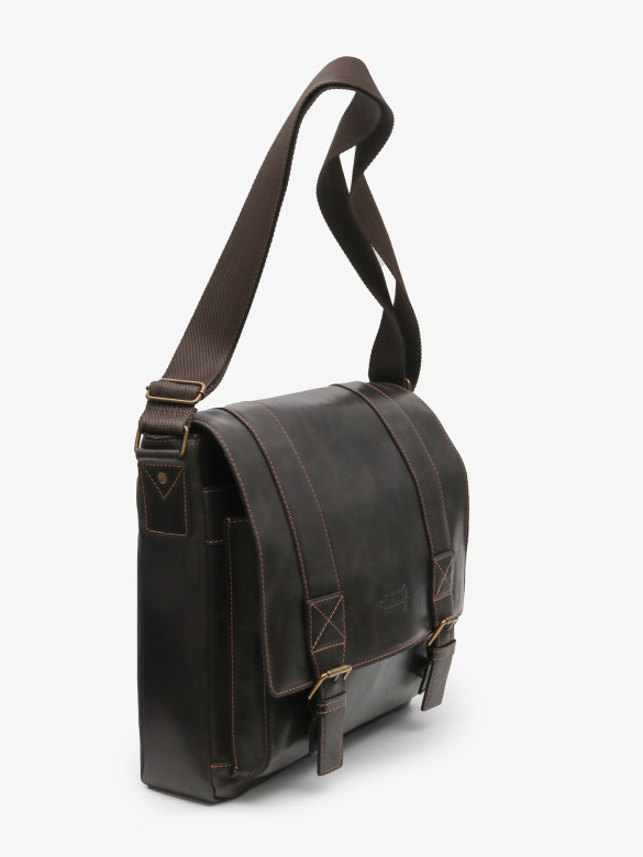 Сумка мужская zн ALEXX ALG0122 коричневый пулап