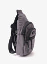 Рюкзак на одно плечо An 65365 серый