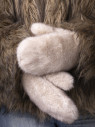 Варежки женские Baggins иск.мех бежевые Варежки женские Baggins иск.мех бежевые