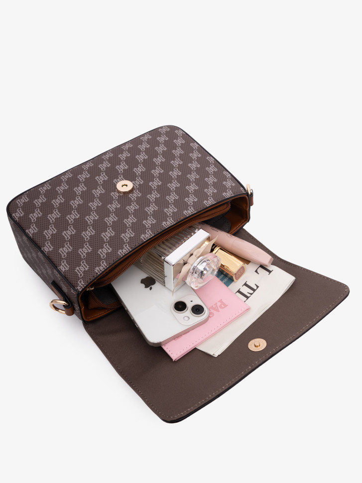 Сумка женская David Jones 21094 dark-cognac