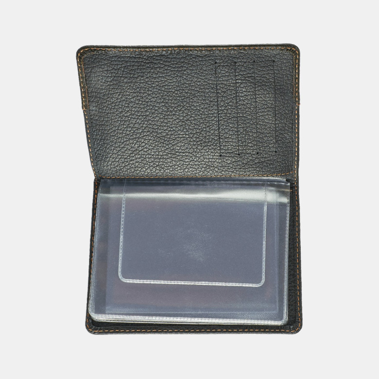 Бумажник водителя ОВД-227-1510/1520 "Консул" чёрная