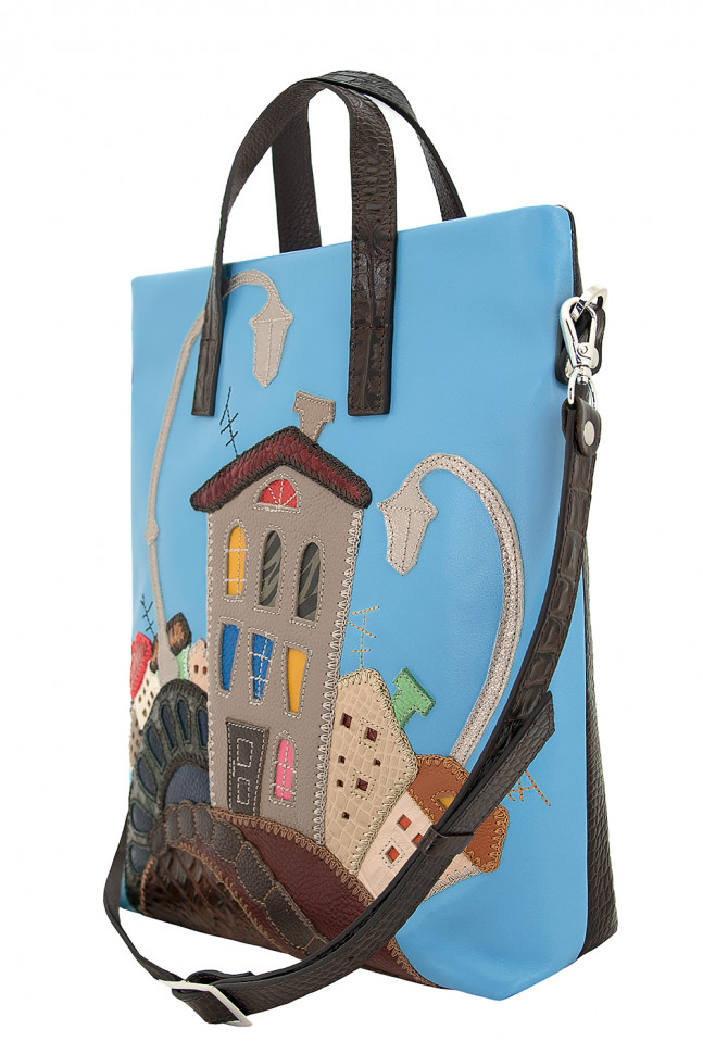 Сумка женская Protege, ДС-220-208 Город №23 тёмно-коричневая рептилия Сумка женская Protege, ДС-220-208 Город №23 тёмно-коричневая рептилия