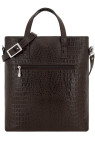 Сумка женская Protege, ДС-220-208 Город №23 тёмно-коричневая рептилия