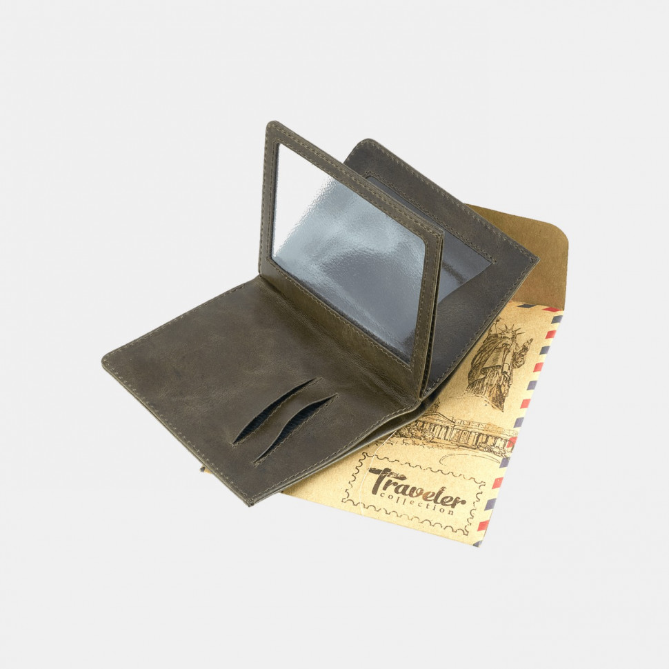 Бумажник водителя ОВД-228-1921 "Traveler" шоколад