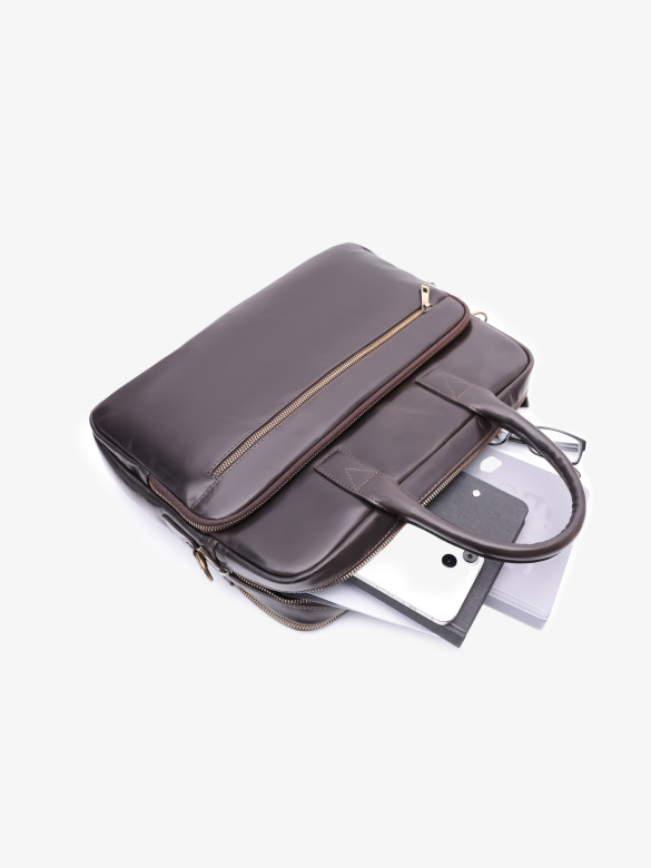 Сумка мужская zн ALEXX ALG0124 коричневый пулап