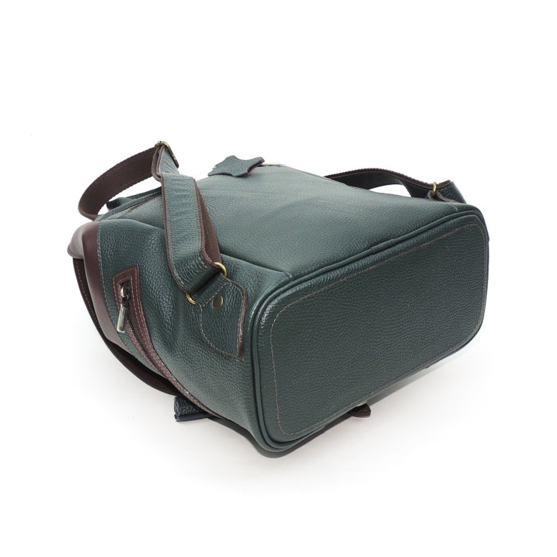 Рюкзак женский Natalia Kalinovskaya, "Дженис" зеленый/бордо Рюкзак женский Natalia Kalinovskaya, "Дженис" зеленый/бордо