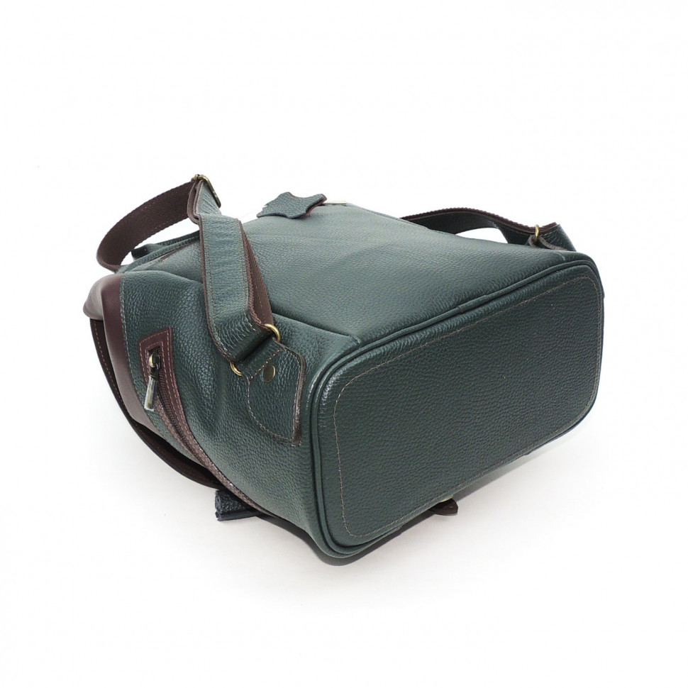 Рюкзак женский Natalia Kalinovskaya, "Дженис" зеленый/бордо