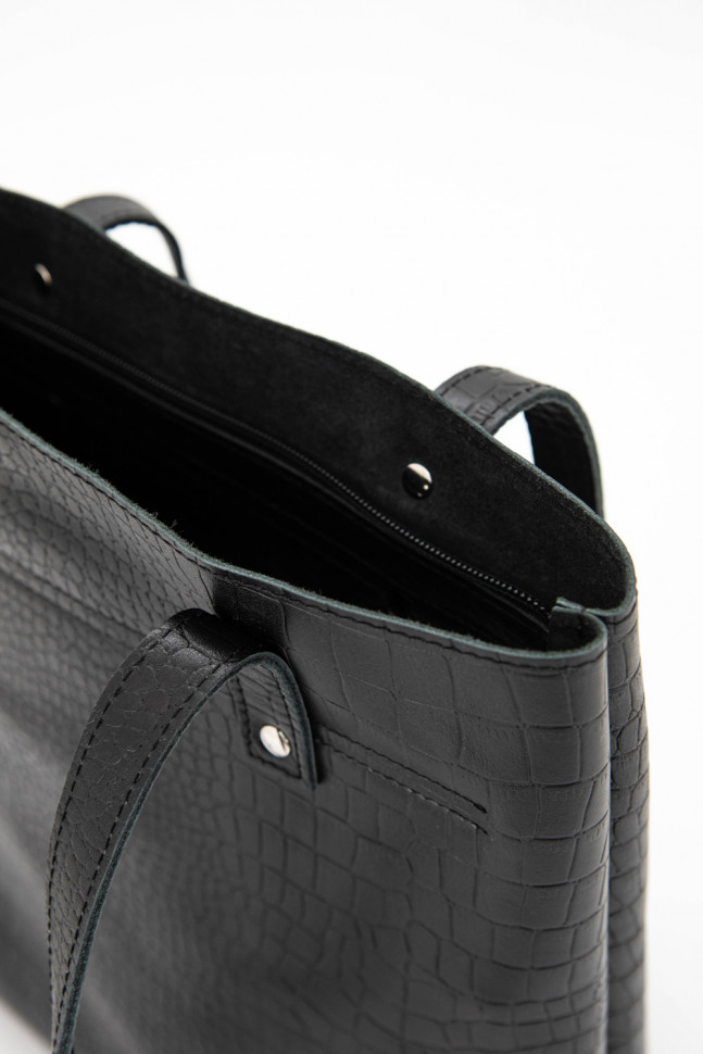 Сумка Protege Ц-246 черный рептилия