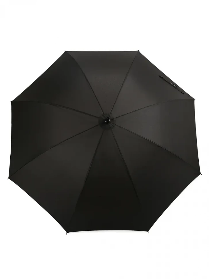 Зонт-трость мужской Три Слона 2775, 8 спиц, ручка крюк кожа