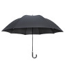 Зонт-трость мужской Три Слона 2775, 8 спиц, ручка крюк кожа Зонт-трость мужской Три Слона 2775, 8 спиц, ручка крюк кожа