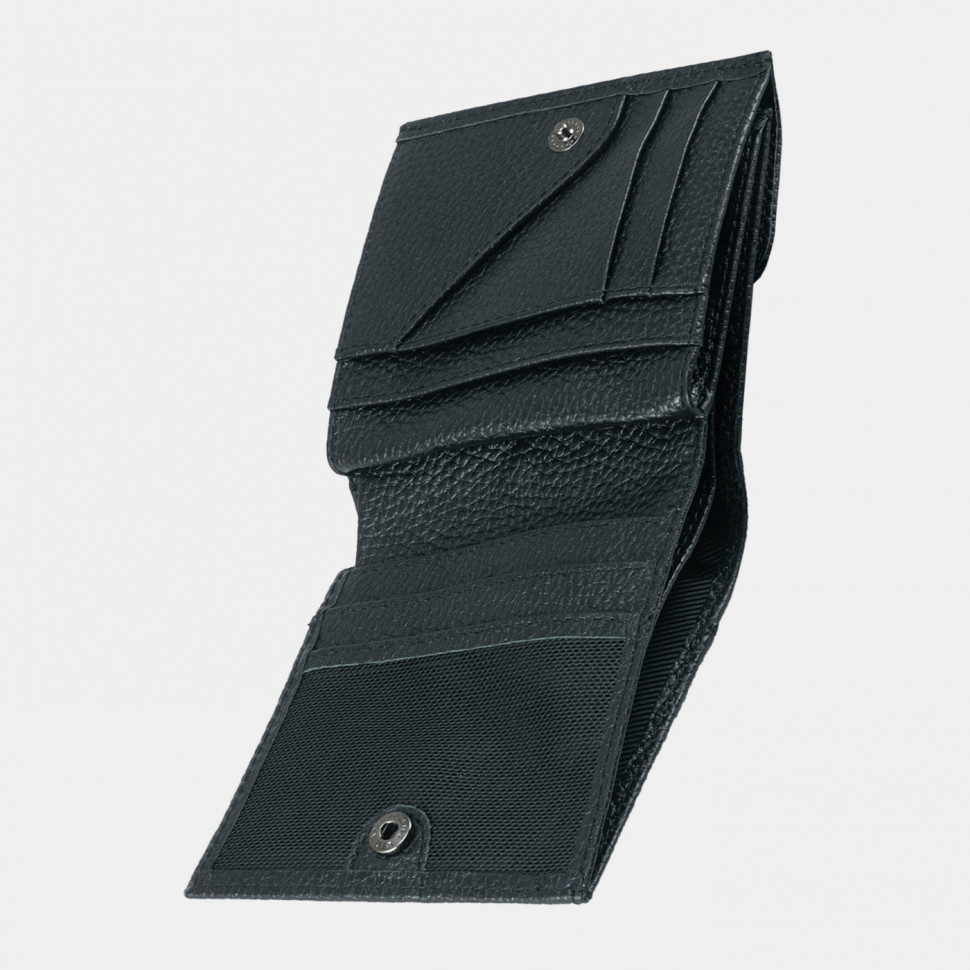 Портмоне женское PerFetto, Flori ПЖ-464-3210 чёрное