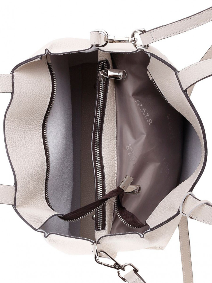 Сумка женская FIATO 2614 вителло латте бежевая