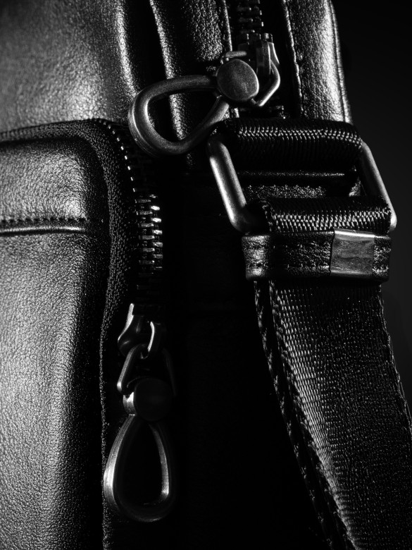 Сумка мужская Baggins 8028 чёрная Сумка мужская Baggins 8028 чёрная