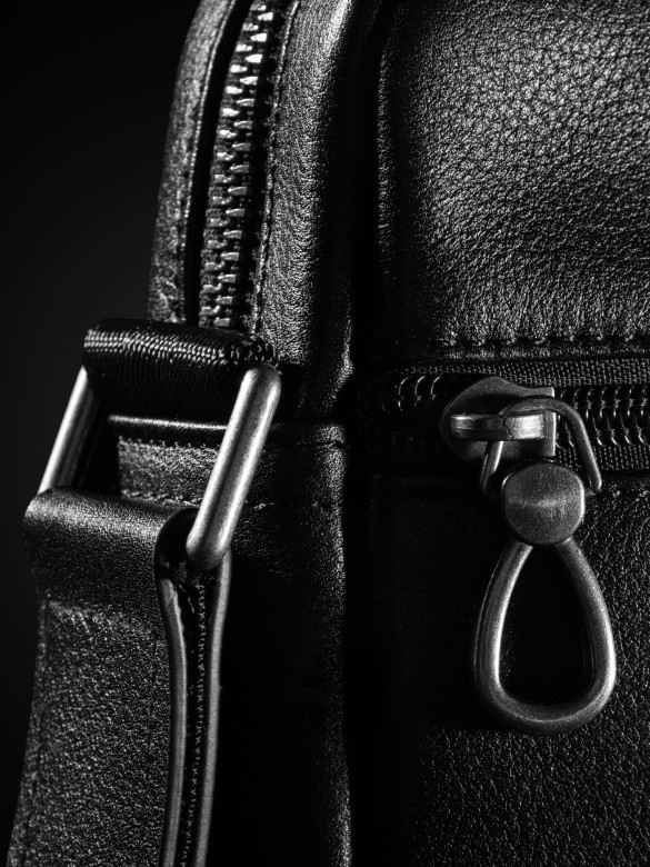 Сумка мужская Baggins 8028 чёрная Сумка мужская Baggins 8028 чёрная