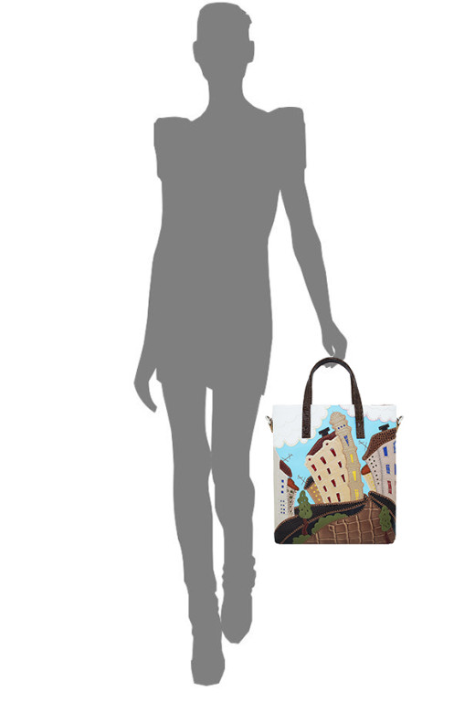 Сумка женская Protege, ДС-220-96 Город №14 коричневая крокодил Сумка женская Protege, ДС-220-96 Город №14 коричневая крокодил