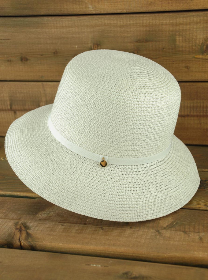 Шляпа женская FIJI29, 50291 белая Шляпа женская FIJI29, 50291 белая