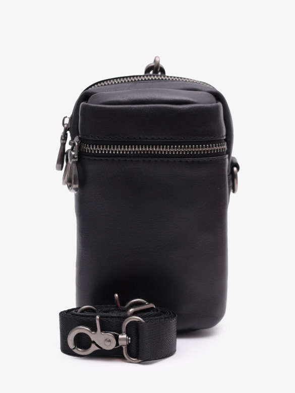 Сумка мужская Baggins 2035 чёрная Сумка мужская Baggins 2035 чёрная