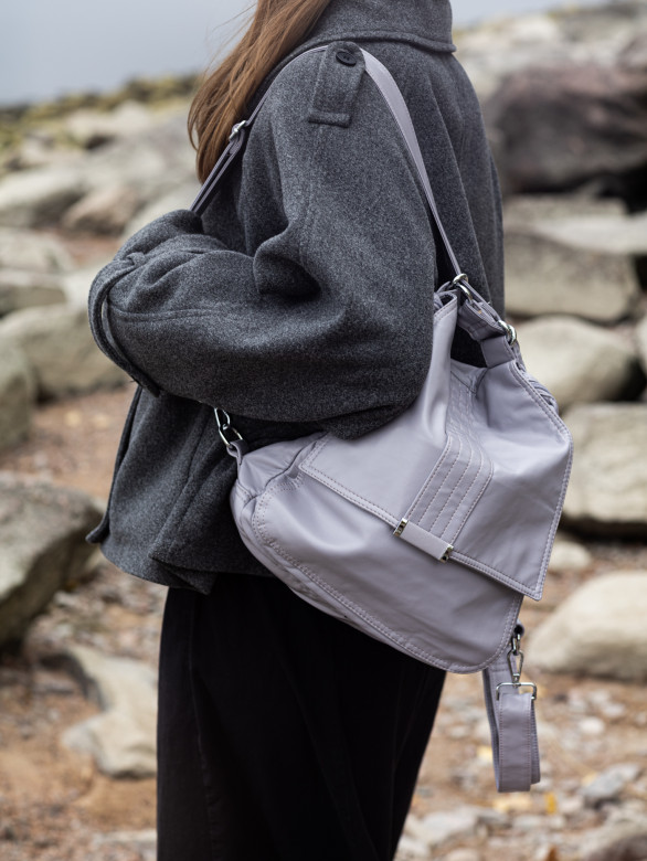 Сумка-рюкзак Baggins 5698 лиловый (40) Сумка-рюкзак Baggins 5698 лиловый (40)