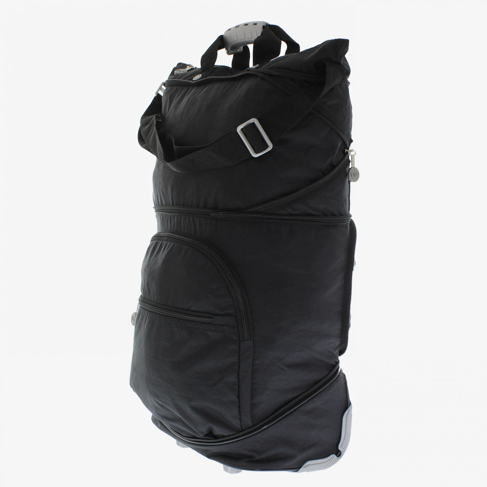 Сумка-трансформер дорожная хозяйственная на 2 колёсах TsV 526.22 серая