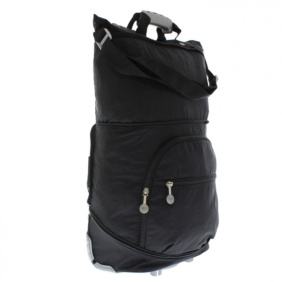 Сумка-трансформер дорожная хозяйственная на 2 колёсах TsV 526.22 серая