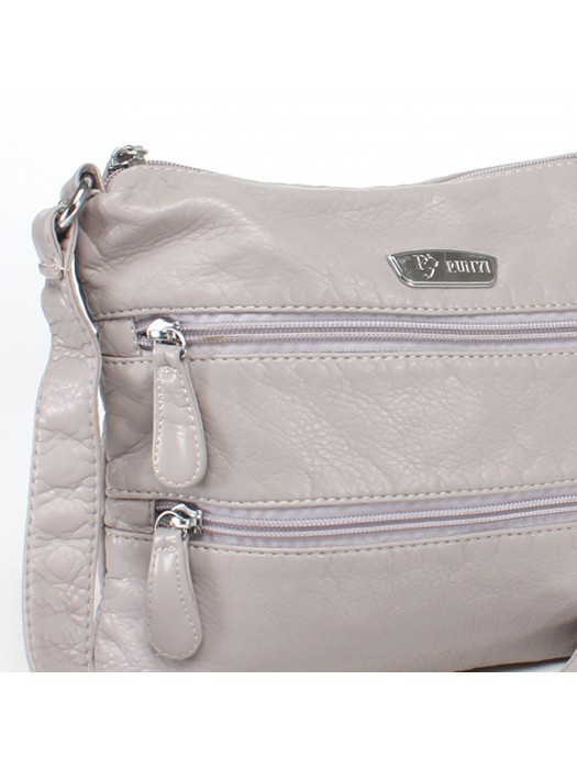 Сумка женская Guecca 7007 светло-серая