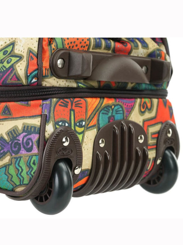 Дорожная сумка-саквояж TsV 514.2 кошки с колёсами Дорожная сумка-саквояж TsV 514.2 кошки с колёсами