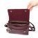 Женская бордовая кожаная сумка Natalia Kalinovskaya «Альда»