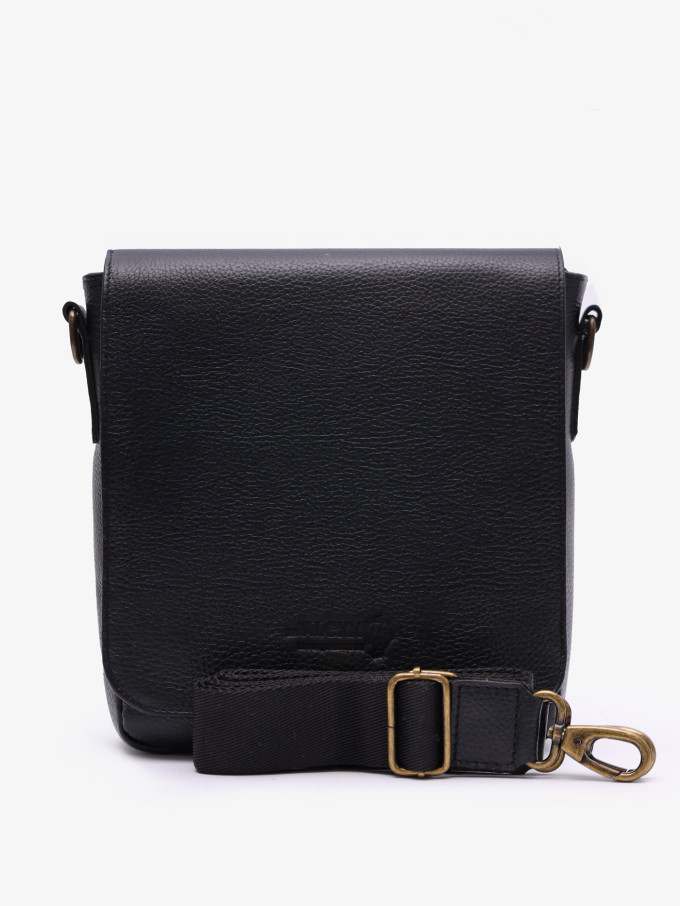 Сумка мужская zн ALEXX 0111 черный флотер Сумка мужская zн ALEXX 0111 черный флотер