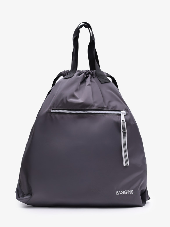 Сумка-мешок Б 9267 серая Сумка-мешок Б 9267 серая