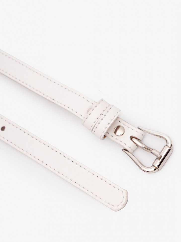 Ремень женский Петра-Дизайн 1442 молочный
