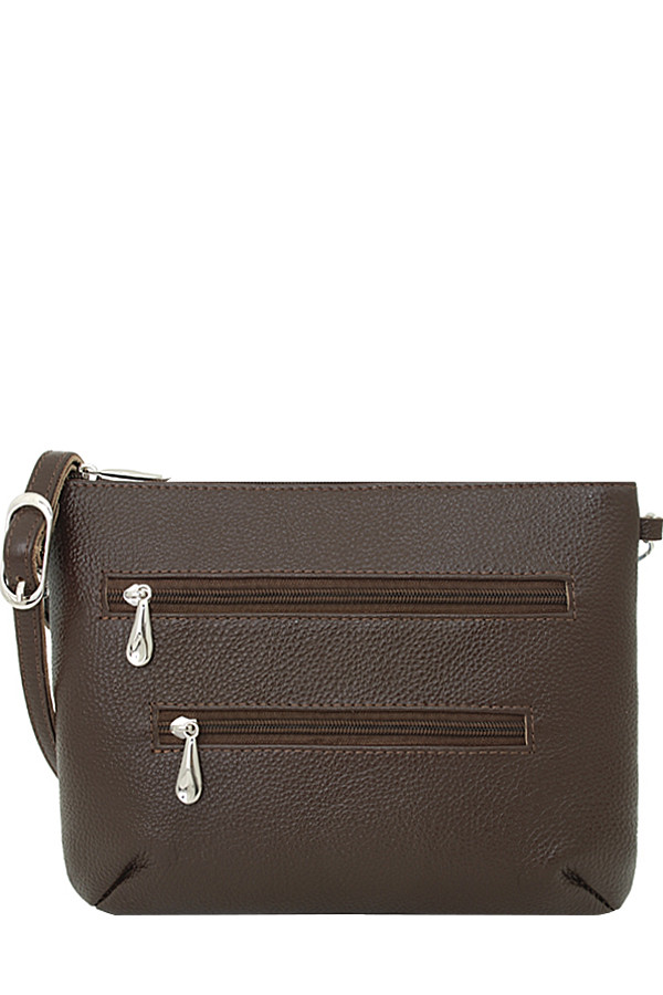 Сумка с аппликацией Protege, ДС-261-216 "Город №26"  мокко